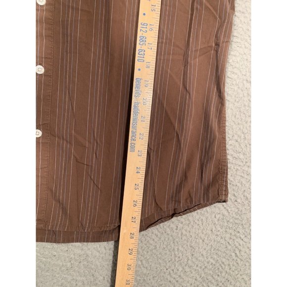 4 Men's Button Down Shirts Striped Collared‎ Nautica Cremieux Large L Business - Picture 8 of 16